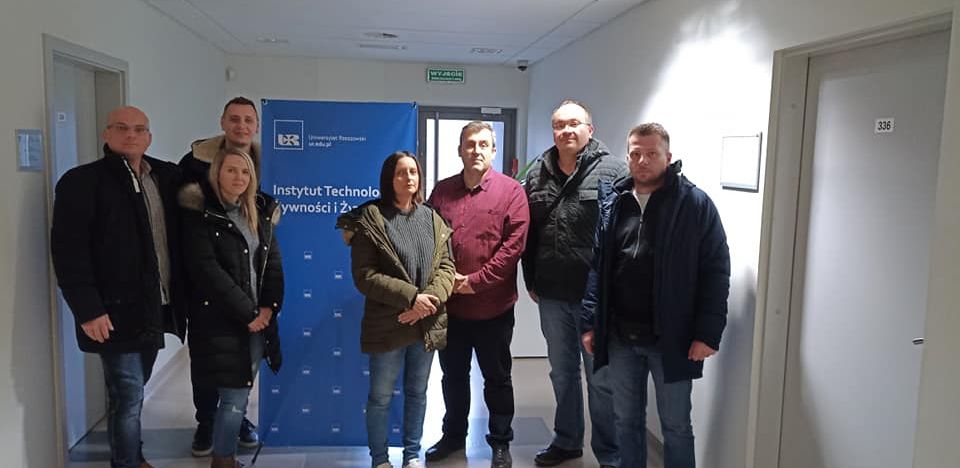 wizytacja naukowców z Chorwacji w ITŻiŻ
