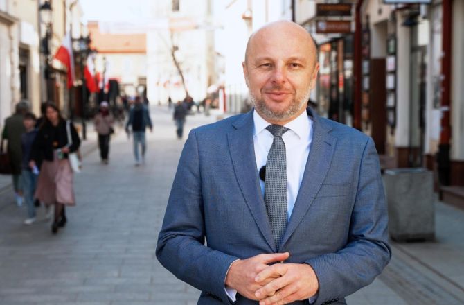 Konrad Fijołek , Prezydent Miasta Rzeszowa / Życzenia z okazji Jubileuszu 25-lecia UR