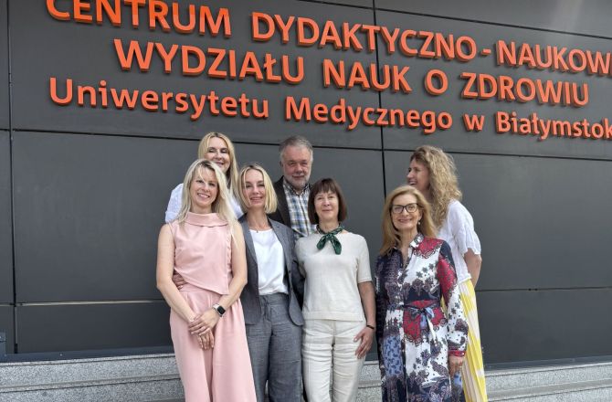 Wizyta Uniwersytet Medyczny w Białymstoku