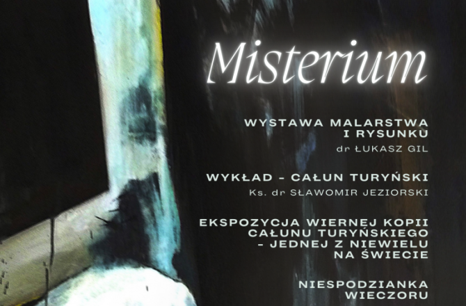 Zapraszamy na wystawę malarstwa i rysunku dr Łukasz Gil