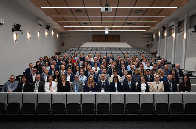 Dziekani wydziałów prawa na Ogólnopolskim Zjeździe Dziekanów Wydziałów Prawa na Uniwersytecie SWPS w Warszawie