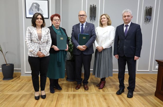 Podpisanie porozumienia o współpracy pomiędzy ZUS a Uniwersytetem Rzeszowskim
