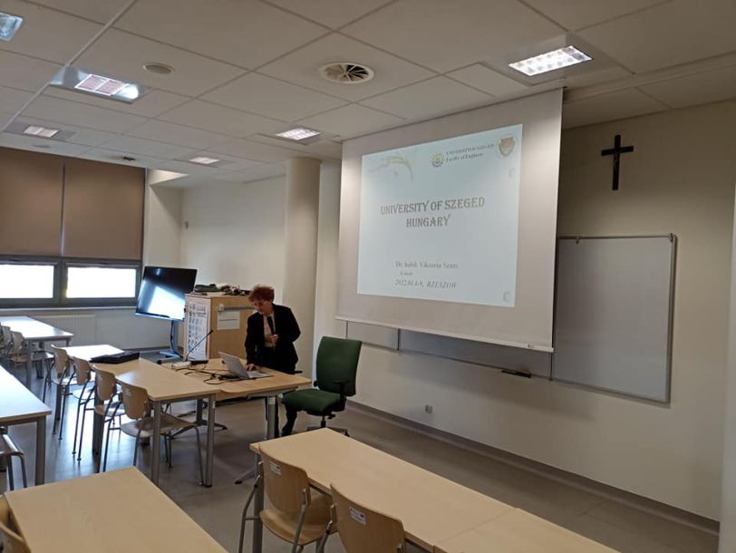 Prof. Viktoria Szyte z University of Szeged Węgry