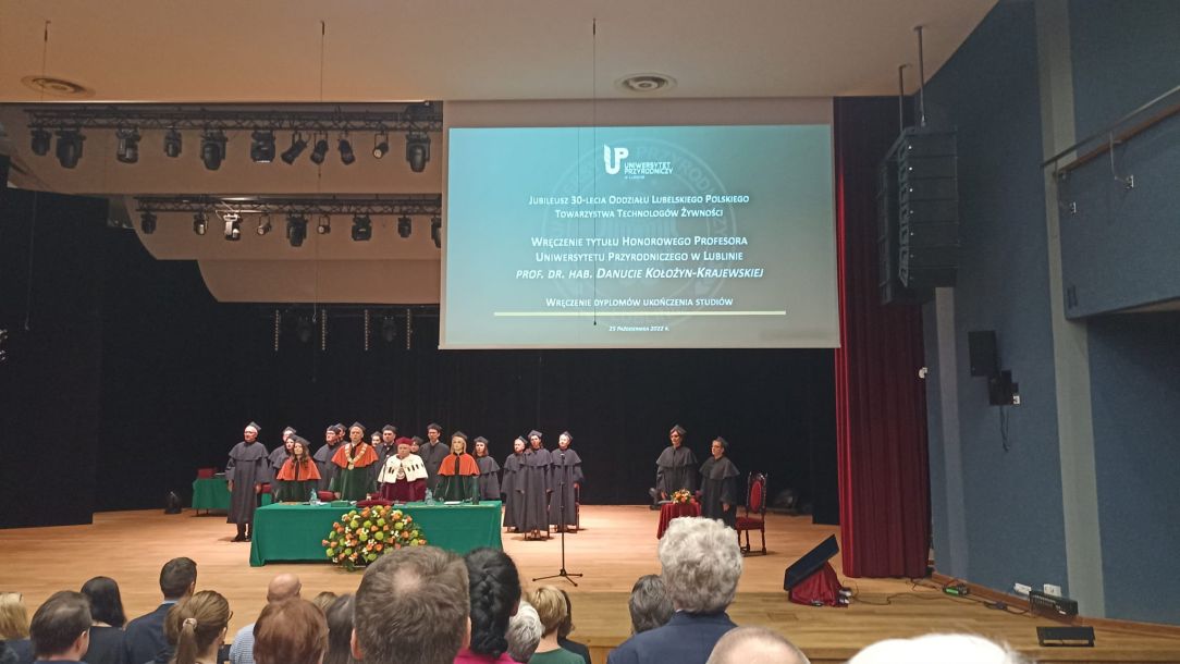 30-sto lecie Oddziału Lubelskiego Polskiego Towarzystwa Technologów Żywności