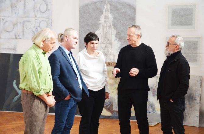 Obrady Jury 2. Triennale Malarstwa Studenckiego – Rzeszów 2024