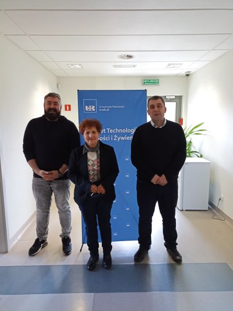 wizytacja prof. Victoria Szuts z University of Szeged (Węgry)