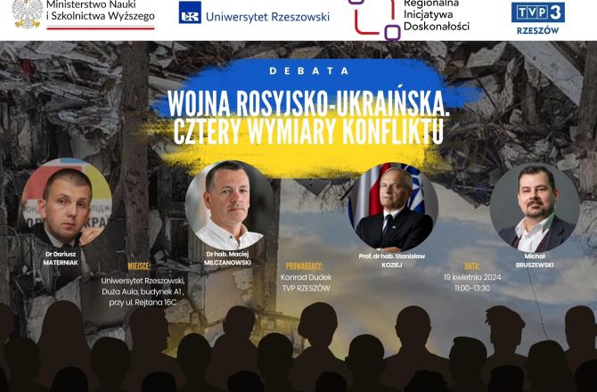 Debata ekspercka "Wojna na Ukrainie"