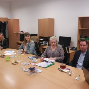 spotkanie w Uniwersytecie Rolniczym w Nitrze dotyczące projektu Erasmus InGUPS