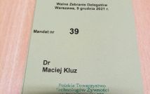 Walne zebranie Polskiego Towarzystwa Tchnologów Żywności