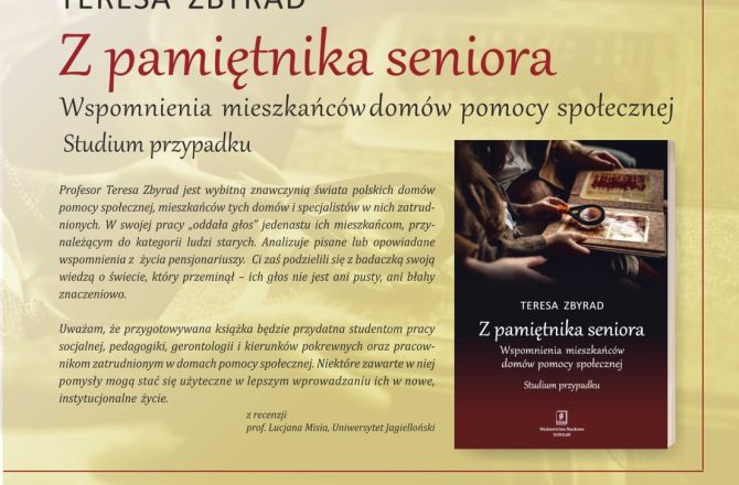 Teresa Zbyrad - z pamiętnika seniora