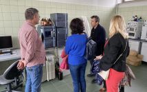 Delegacja naukowców z Rumunii