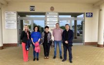 Delegacja naukowców z Rumunii