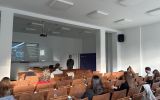 Studenci podczas Studenckiego Seminarium Naukowego pt. Współczesne wyzwania w prawie pracy