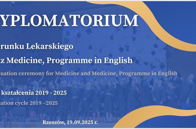 Dyplomatorium Kierunku Lekarskiego w Uniwersytecie Rzeszowskim 2025