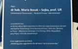 Dyplom z podziękowaniem za udział w VIII Ogólnopolskiej Konferencji oraz wygłoszenie prelekcji pt. „Mobbing jako zagrożenie dla zdrowia i życia pracownika”.