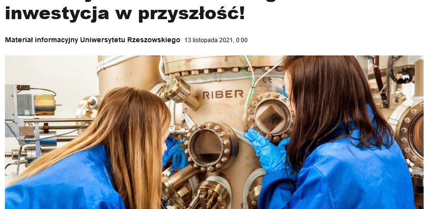 Artyku w Nowiny24 nt. KNP i kierunku technologia zywności i żywienie człowieka