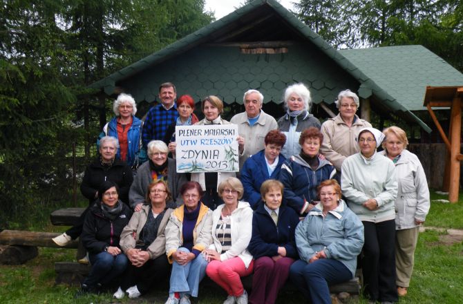 Sekcja plastyczna i jej prace.