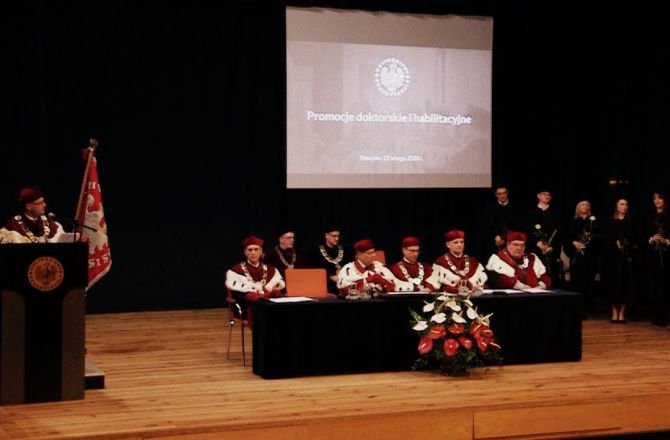 Promocje doktorów i doktorów habilitowanych w Uniwersytecie Rzeszowskim // 2020