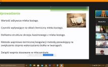 kadr z prezentacji pracy doktorskiej