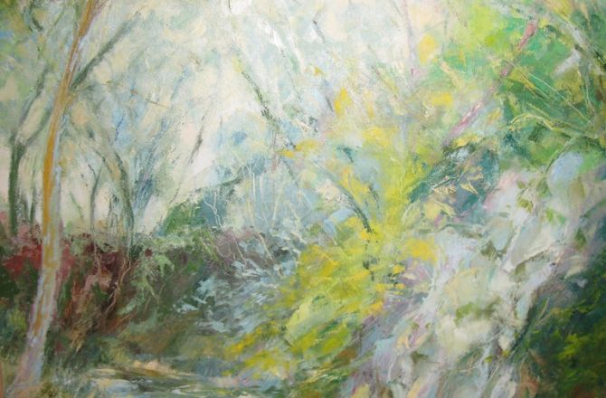 Efekty pleneru malarskiego sekcji plastycznej - Iwonicz Zdrój 2012.