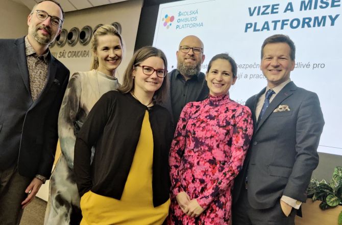 Rzecznik akademicki UR z czeskimi Rzecznikami.