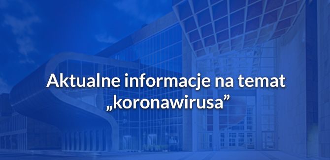Aktualne informacje na temat koronawirusa