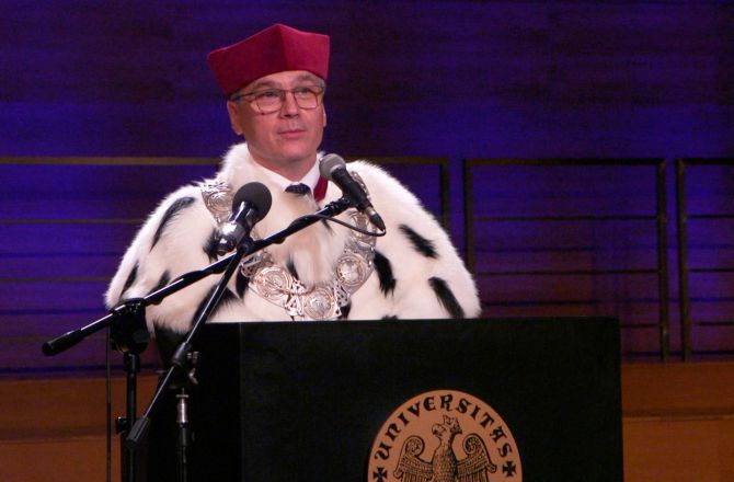 PROF. ARKADIUSZ MĘŻYK // JUBILEUSZ XX-LECIA UNIWERSYTETU RZESZOWSKIEGO