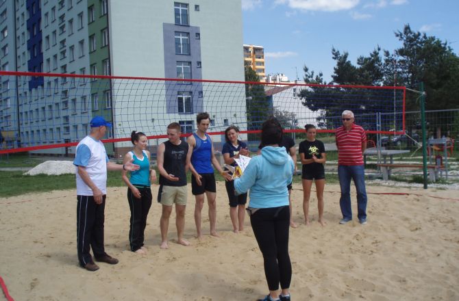 Turniej siatkówki plażowej - Kulturalia 18.05.2013r.