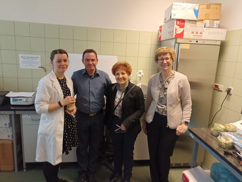 wizytacja prof. Victoria Szuts z University of Szeged (Węgry)