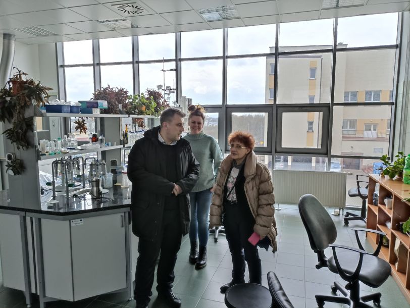 wizytacja prof. Victoria Szuts z University of Szeged (Węgry)