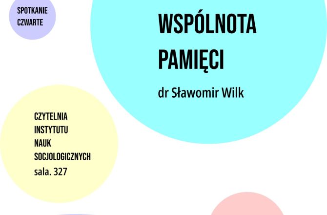 IV Czwartkowe spotkanie z socjologią. 