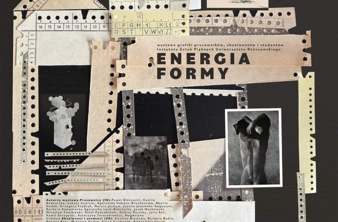 ENERGIA FORMY – wystawa grafiki pracowników, absolwentów i studentów, 17 kwietnia 2024 roku, godz.13.00 w Galerii Katedry Grafiki Wydział Sztuk Pięknych UMK, ul. Sienkiewicza 30-32, 87-100 Toruń