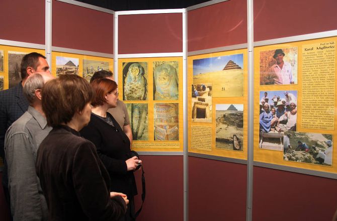 Kraków Noc Muzeów - Muzeum Archeologiczne w Krakowie maj 2010 r