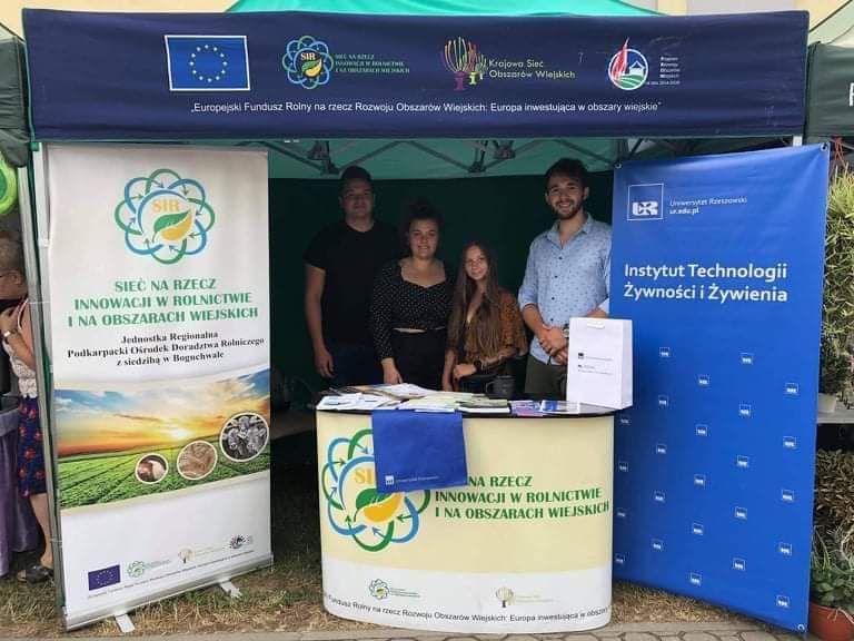 Studenci TŻiŻC w Boguchwale promuja kierunek Technoloia Żywności i żywienie człowieka