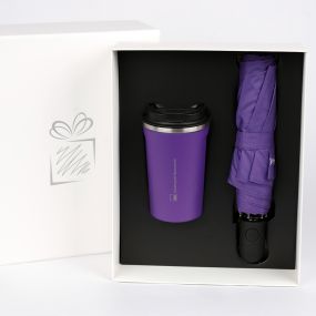 Zestaw kubek na kawę, parasol - 165,00 zł