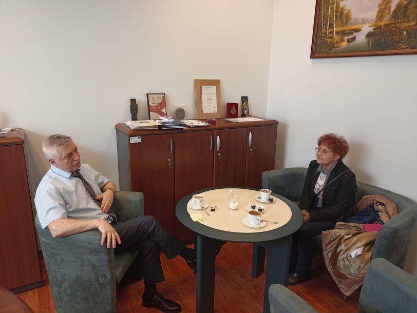 wizytacja prof. Victoria Szuts z University of Szeged (Węgry)