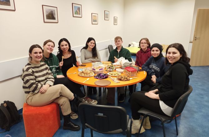 Erasmus students meeting