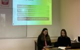 Studentki podczas konferencji The Student Conference of Comparative Family Law