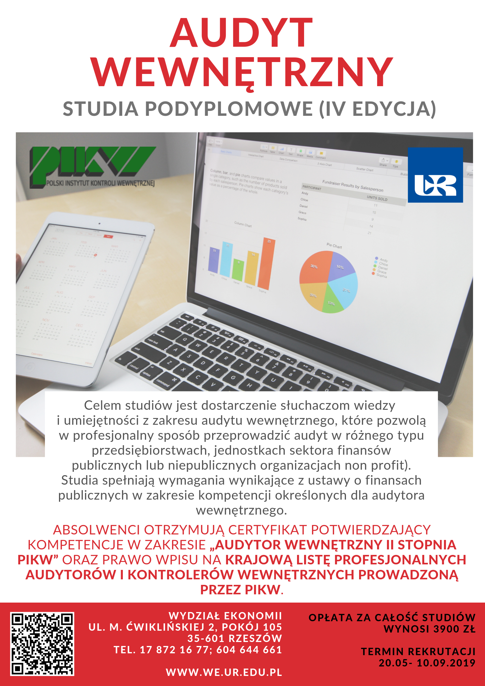 Studia podyplomowe na Wydziale Ekonomii UR