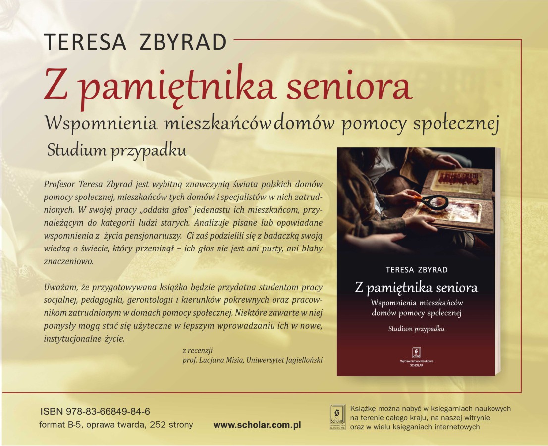 Teresa Zbyrad - z pamiętnika seniora
