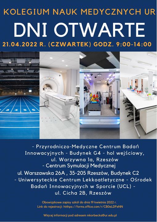 Dzień Otwarty Kolegium Nauk Medycznych Uniwersytetu Rzeszowskiego