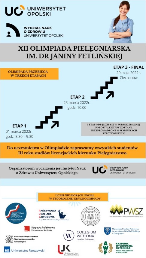 Finał XII Międzyuczelnianej Olimpiady Pielęgniarskiej