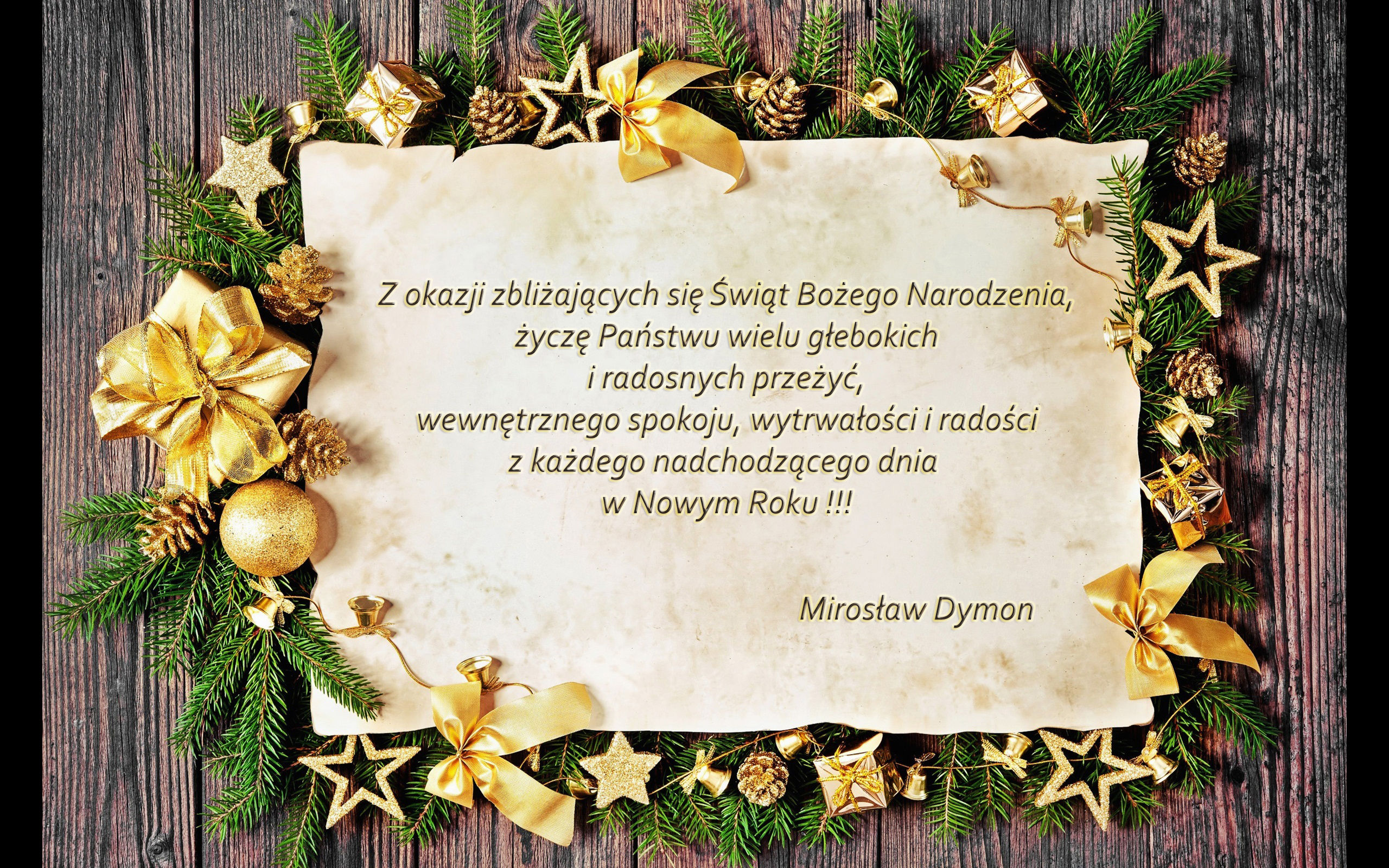 Życzenia Bożonarodzeniowe