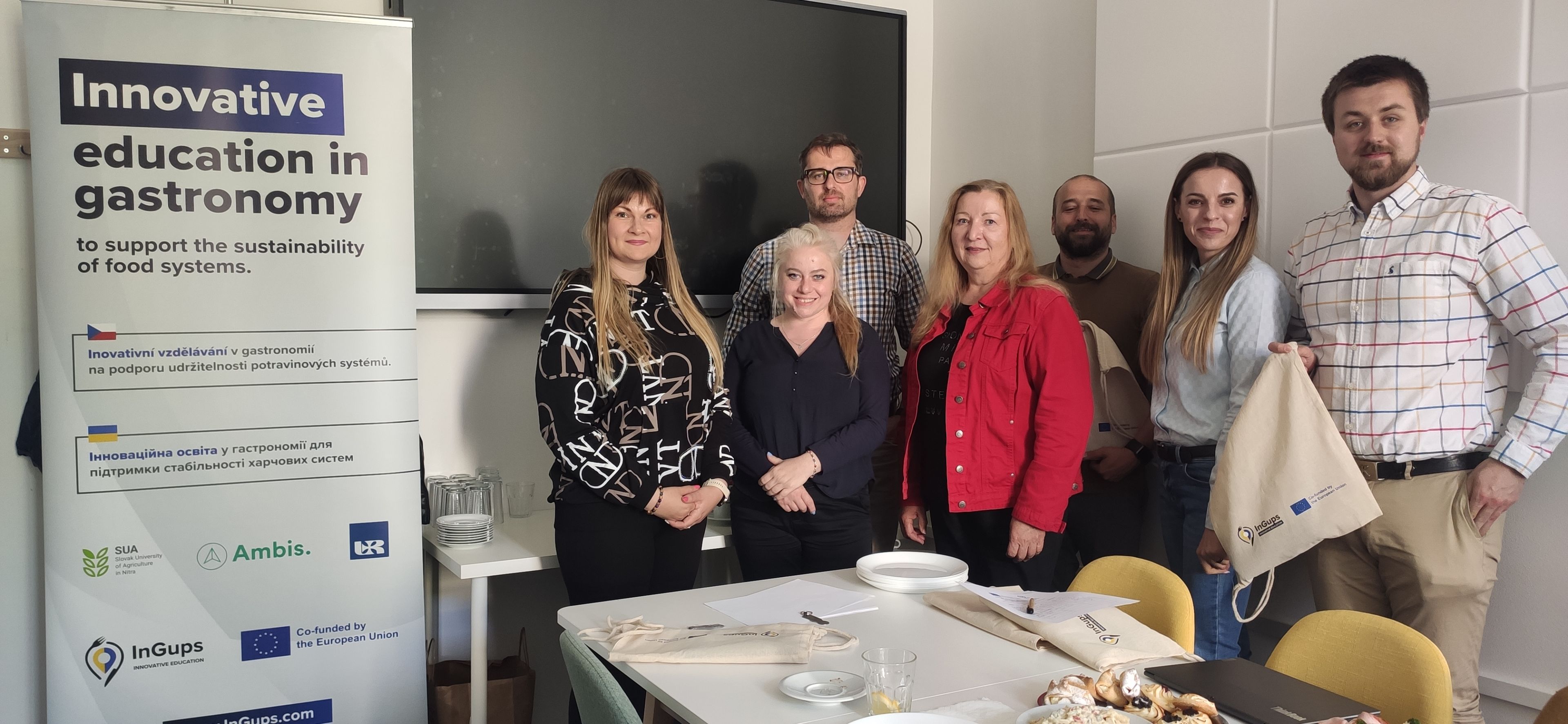 Spotkanie członków zespołu projektu Erasmus+InGUPS w Pradze