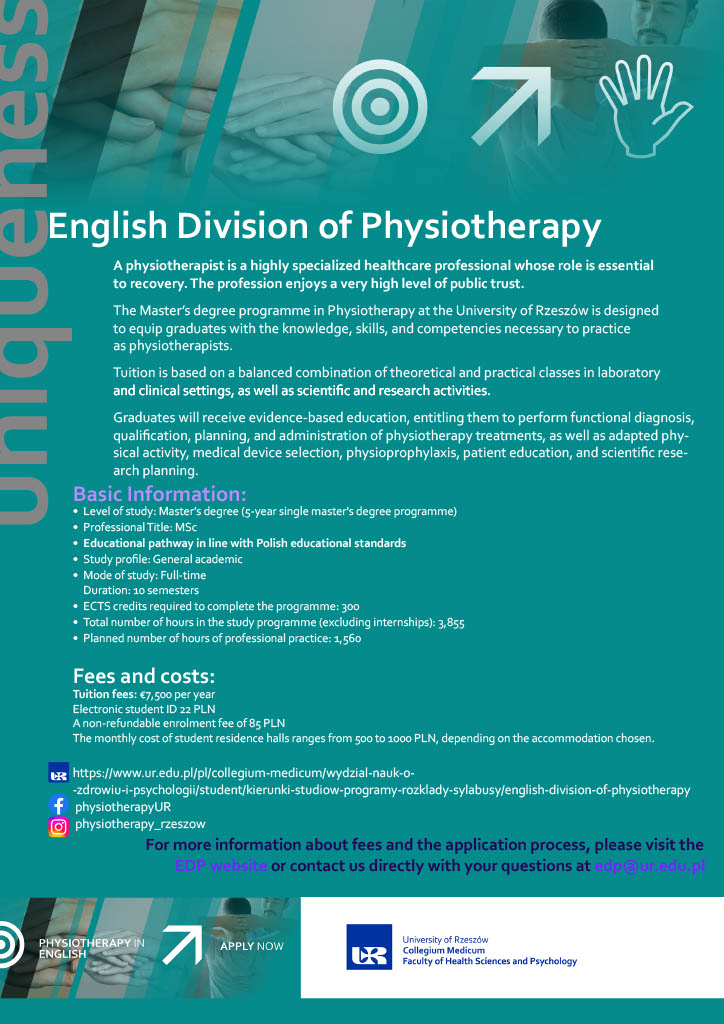 Fizjoterapia English Division