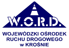 Logo Wojewódzkiego Ośrodka Ruchu Drogowego w Krośnie