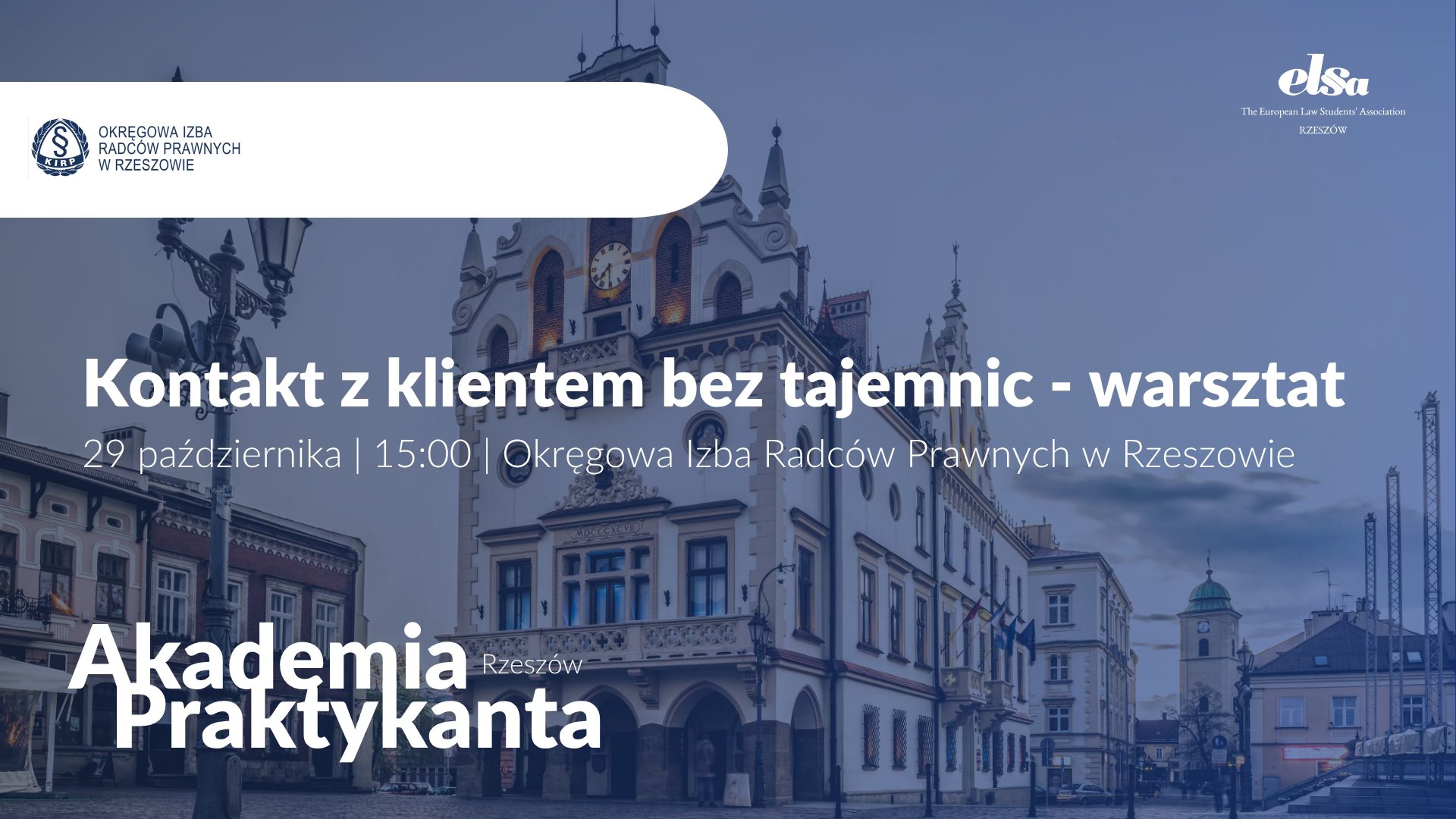 Grafika zachęcająca do udziału w spotkaniu 