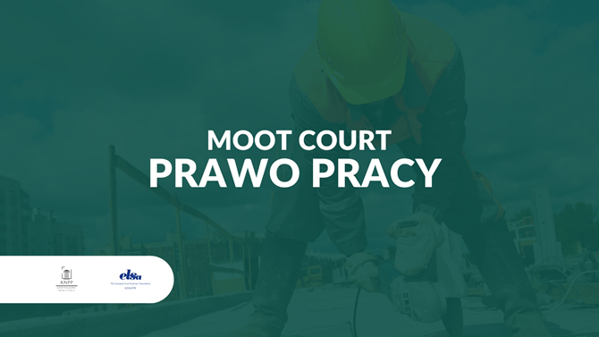 Grafika Piątego Lokalnego Moot Courtu z Prawa Pracy