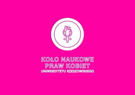 Logo Koła Naukowego Praw Kobiet Uniwersytetu Rzeszowskiego