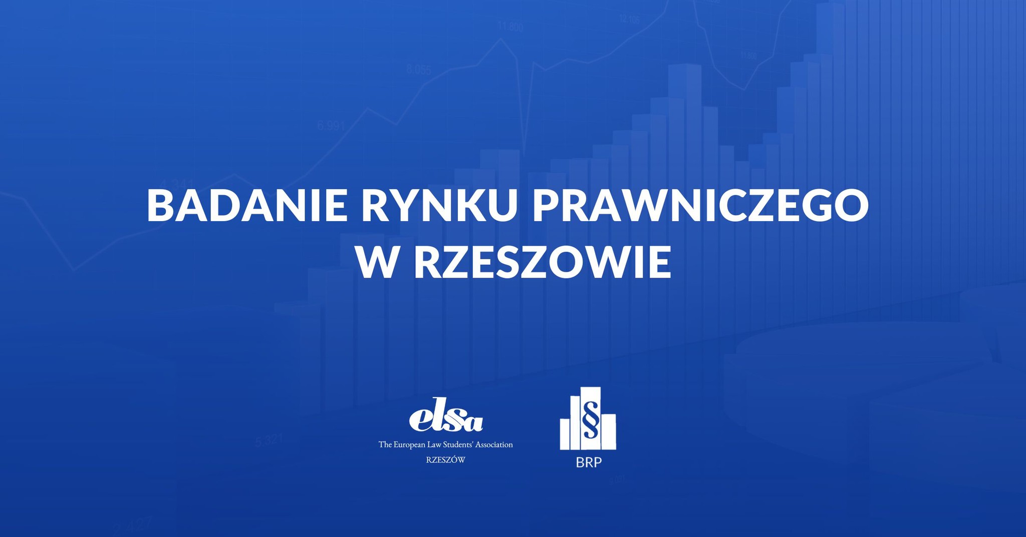 Grafika promująca badanie rynku prawniczego w Rzeszowie